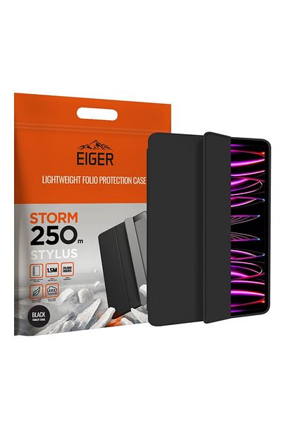 EIGER Husa Storm 250m Stylus iPad Pro 11 2021 / 2022 Black