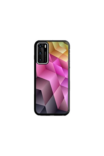 Atlas Husa personalizata si Folie de Silicon Huawei P40 Pro, Colorful #1, mul...