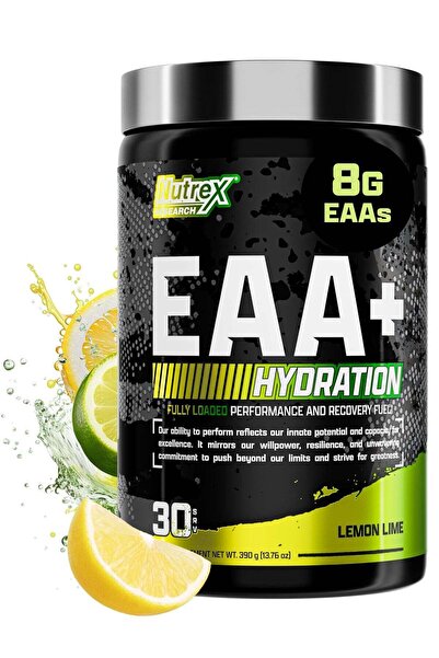 Nutrex Research EAA+ Hydration 30 حصة بنكهة الليمون والليمون الحامض