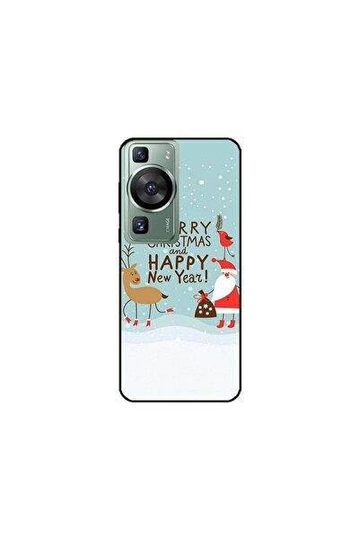 Atlas Husa personalizata Huawei P60, Happy Christmas and New Year, multicolor, S1D1M0047