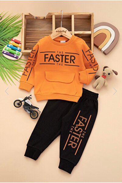 Nazar Erkek Bebek The Faster Baskılı Takım 25636