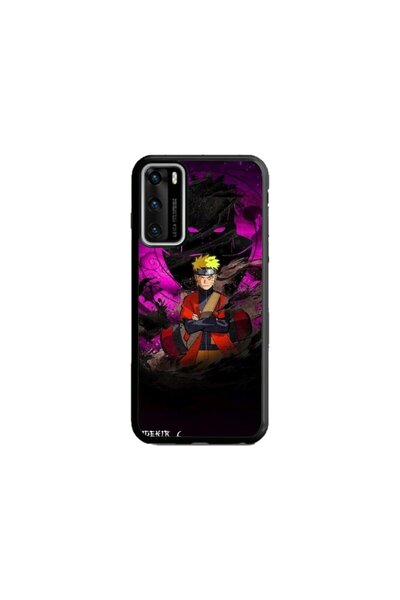 Atlas Husa personalizata si Folie de Silicon Huawei P40, Naruto #1, multicolo...