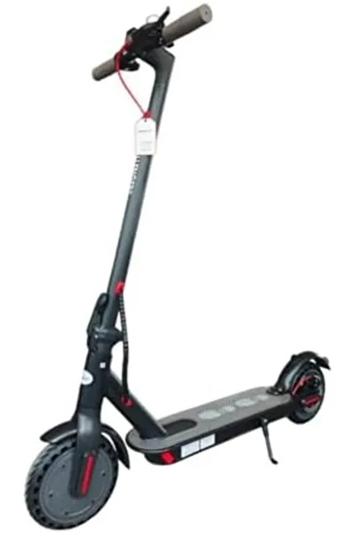 CHALLENGERS Electric Folding Scooter with 36V Lighting and Display- Black
