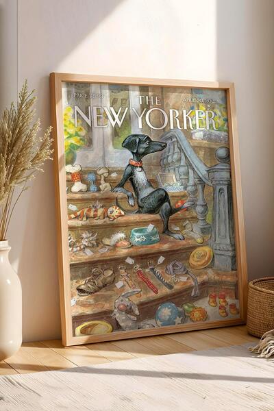 Saturn Tabloul înrămat The New Yorker 30 aprilie 2012 - Ana Juan The View Fro...