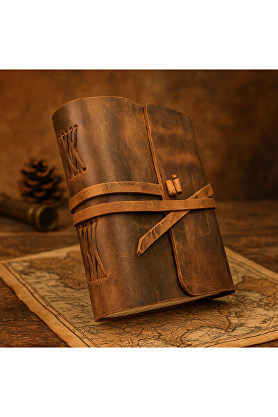 Handmade Handmade Genuine Leather Vintage Notebook |   Paper 100% Handmade