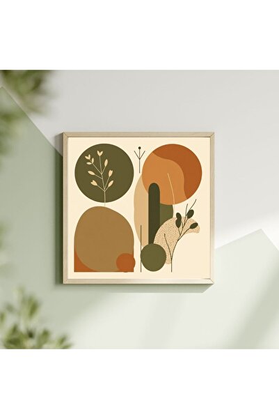 artwistudio Minimalist Sanat Posteri – Pastel Renkli Duvar Dekorasyonu – Diji...