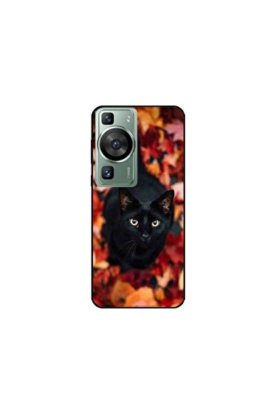 Atlas Προσαρμοσμένη θήκη Huawei P60 Pro, Black Cat #3, πολύχρωμη, S1D1M0017
