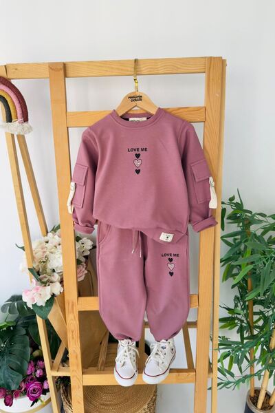 Minigimin Cicileri Miniğimin Cicileri Love Me Set de 2 bucăți pentru fetiță c...