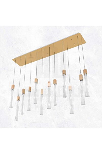 homelight ثريا مودرن ليد ذهبي - موديل D