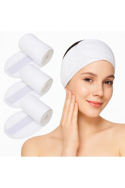 Haton Home عصابة شعر من القطن بنسبة 100%، عصابة شعر رياضية، عصابة شعر رياضية،...