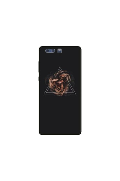 Atlas Εξατομικευμένη θήκη και μεμβράνη σιλικόνης Huawei P10, Triangle Rose, π...