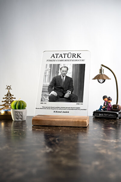 Modiwa Design Mustafa Kemal Atatürk Masa Süsü