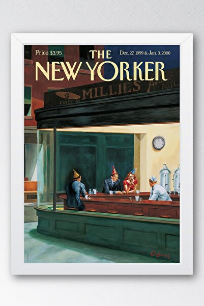 Saturn Slika u ramu iz časopisa The New Yorker, 27. decembar 1999. - Edvard S...