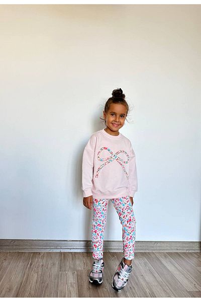 Alvadonna Flower Girl's Tight Bottom Top Set