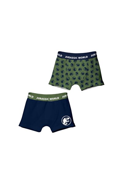 JURASSIC WORLD Set of 2 pairs of boxers for boys, multicolor, Jurassic World
