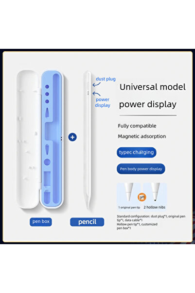 Deppo Trend Dokunmatik Stylus Kalem Kutulu Power-Display iPhone/iPad/Samsung ...