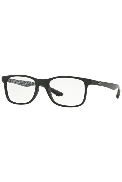 Ray-Ban Men's RX8903 5263 Eyeglass Frames, Plastic, Black, 55 mm