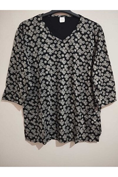 anne moda ankara Full Summer Capri Sleeve 95% Viscose Anti-Sweat Blouse