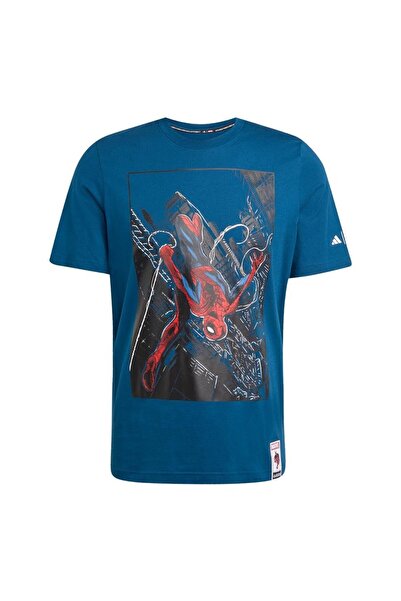 adidas M T-S Men's Casual T-Shirt Jl5557 Navy Blue