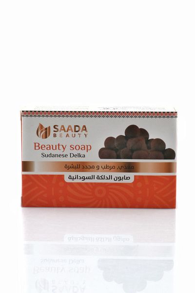SAADA BEAUTY Sudanese Dulka Soap for Royal Softness and Luxurious Moisturizing 125g
