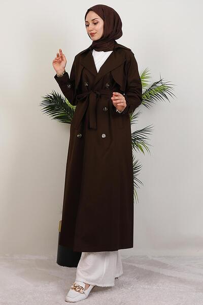 giz astore Beria Trençkot Acı Kahve