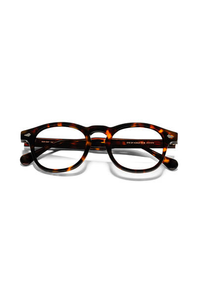 EYE OF HORUS Eoh4007-M C2 Leopard Acetate Blue Light Screen Glasses