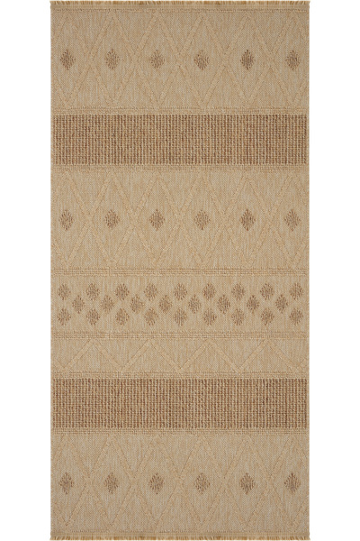 Cool Halı Hasır Kahverengi Mutfak Halısı İnce Kolay Temizlenen Leke Tutmayan ...