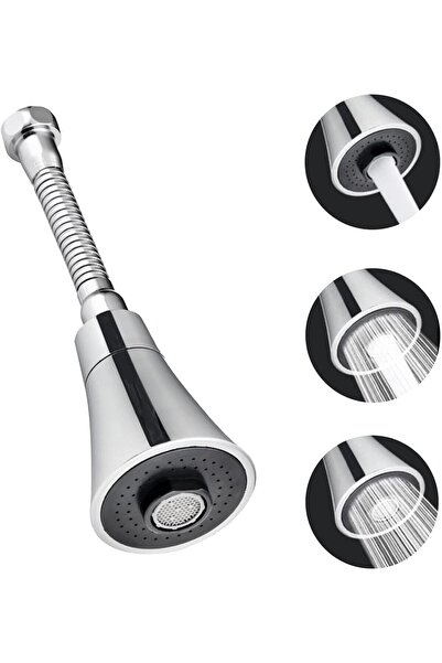 O Ozone صنبور مياه قابل للدوران بزاوية 360 درجة، رشاش صنبور متعدد الوظائف