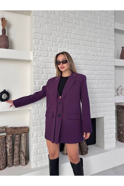 ZF BUTİK Design-Blazerjacke mit doppelten Ärmeln