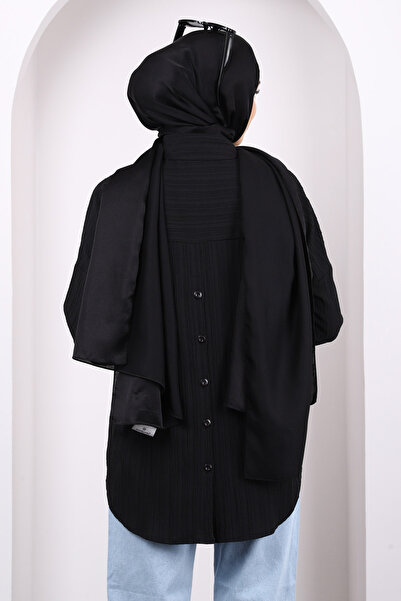 İmajButik Cămașă neagră cu nasturi