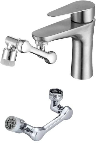 Clevora 1080 ° Versatile Faucet Attachment with Spray and Foam Flow