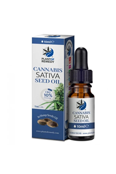 OEM Oil 10% Cbg (Cannabigerol) Plant of Remedy in Hemp Seed Oil, 100% 200 drops,