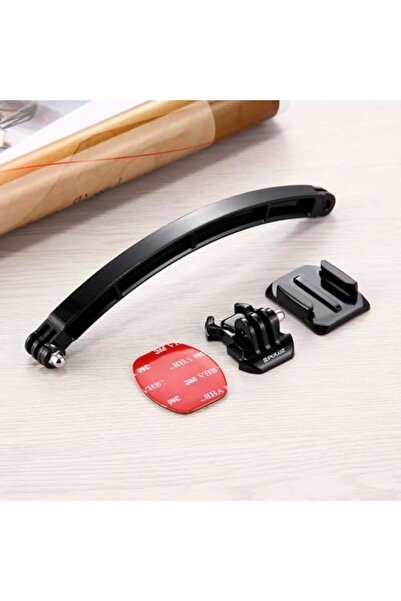 O Ozone مجموعة ملحقات سيلفي لتمديد الخوذة باللون الأسود