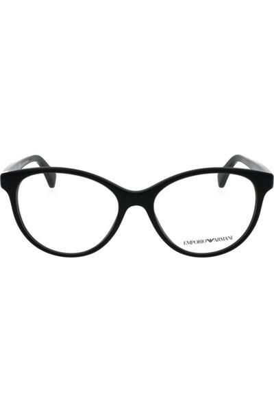 Emporio Armani Women's eyeglasses frames Emporio Armani EA3172 5234 54, Plastic, Havana, 54 mm