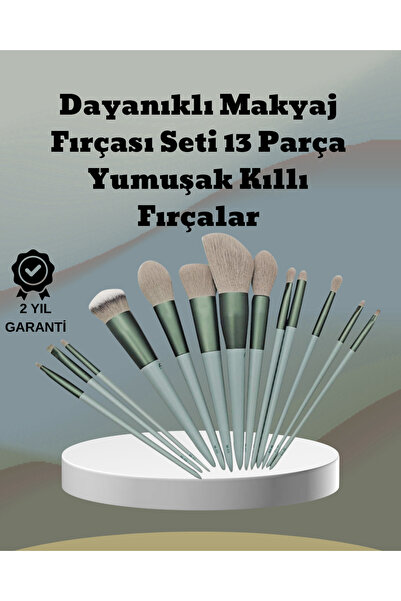UCUZTEKNO М'яка, з естетичним дизайном, набір з 13 пензлів для макіяжу для що...