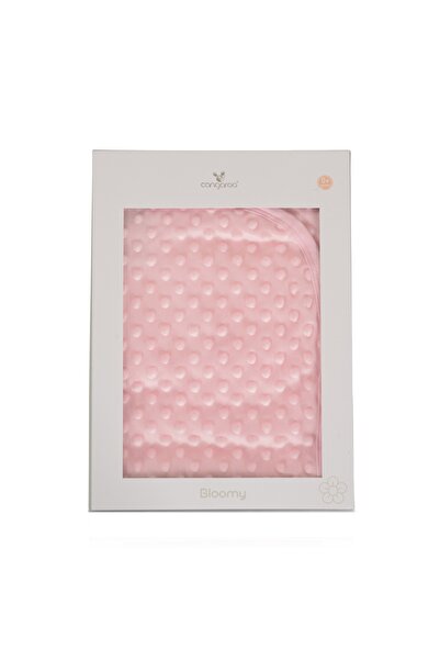 Cangaroo Paturica bebe Bloomy, 80x90 cm, 0 luni+, Roz