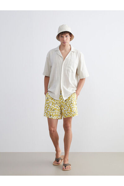 LC Waikiki Short Length Patterned Men's Sea Shorts