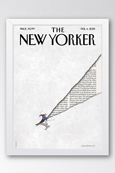 Saturn Slika u ramu iz časopisa The New Yorker, 4. februar 2013. - Slika skij...