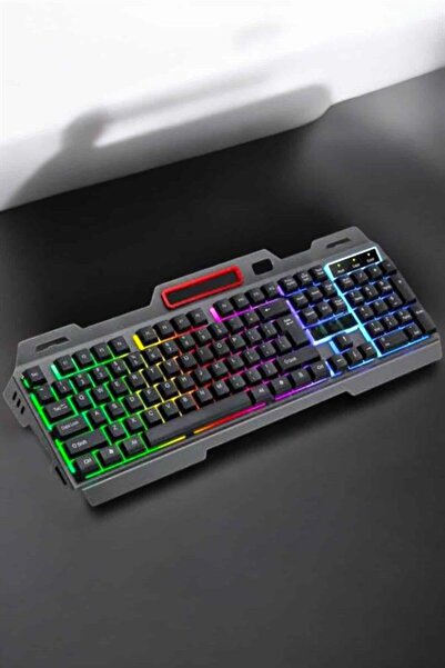 budükkanda Trendlia Led Işıklı Klye Usb Girişli RGB Işıklı Q Klye Mouse Hediyeli