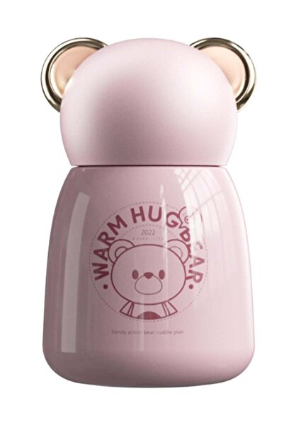 Generic GERM Bear Hugs Vacuum Bottle – Pink | 270ml Cute Insulated Stainless ...