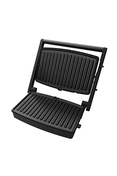 Aiwa ASM-1500G electric grill, 1500W, 180° opening, heat-resistant handle, Brown