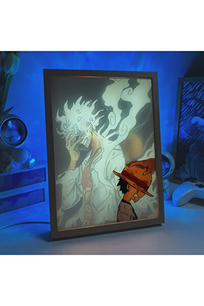 GünArt LED Işıklı Ahşap Çerçeveli Masa Tablosu – Romantik Hediyelik, Doğum Gü...