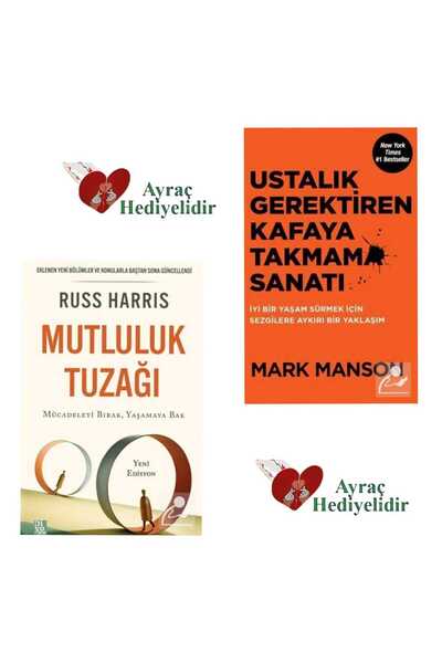 Diyojen Yayıncılık Mutluluk Tuzağı+Ustalık Gerektiren Kafaya Takmama Sanatı A...