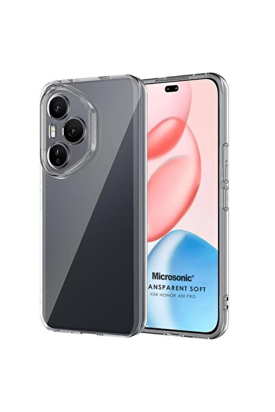 Microsonic Honor 400 Pro Kılıf Transparent Soft Şeffaf