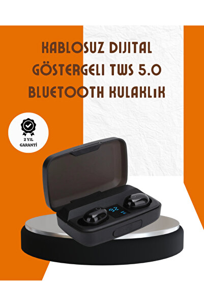 Skygo Bluetooth V5.0 Parmak Dokunmatik Kontrol Kablosuz Kulaklık Şarj Kutulu ...