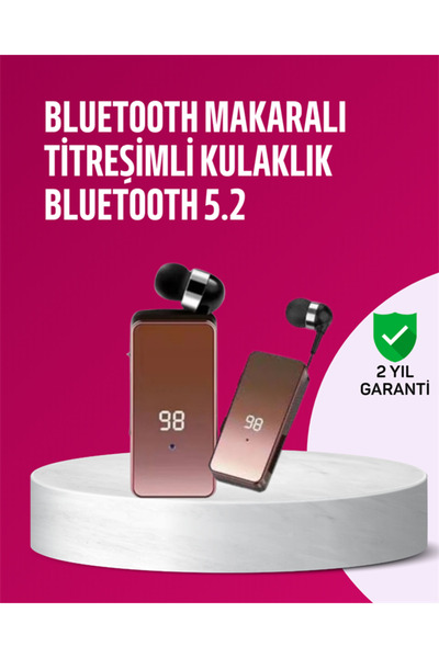 UCUZTEKNO Yaka Klipsli Kablosuz Kulaklık – Eller Serbest Konforuyla Günlük Ya...