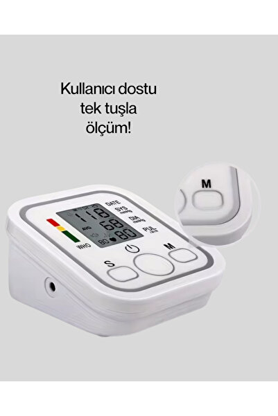 AyrStore Taşınabilir Pil ve USB Girişli Tansiyon Aleti