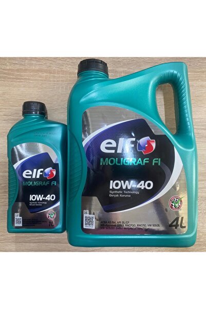 ELF Moligraf F1 10W-40 (4 L + 1 L ) 5 L Motor Yağı - 2025