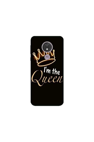 Atlas Husa personalizata si Folie de Silicon Motorola Moto G7, I'm the Queen,...