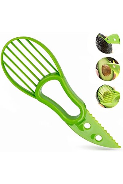 O Ozone 2 in 1 Avocado SlicerMulti-Function Specialty Tool [ Dishwasher Safe ]Green